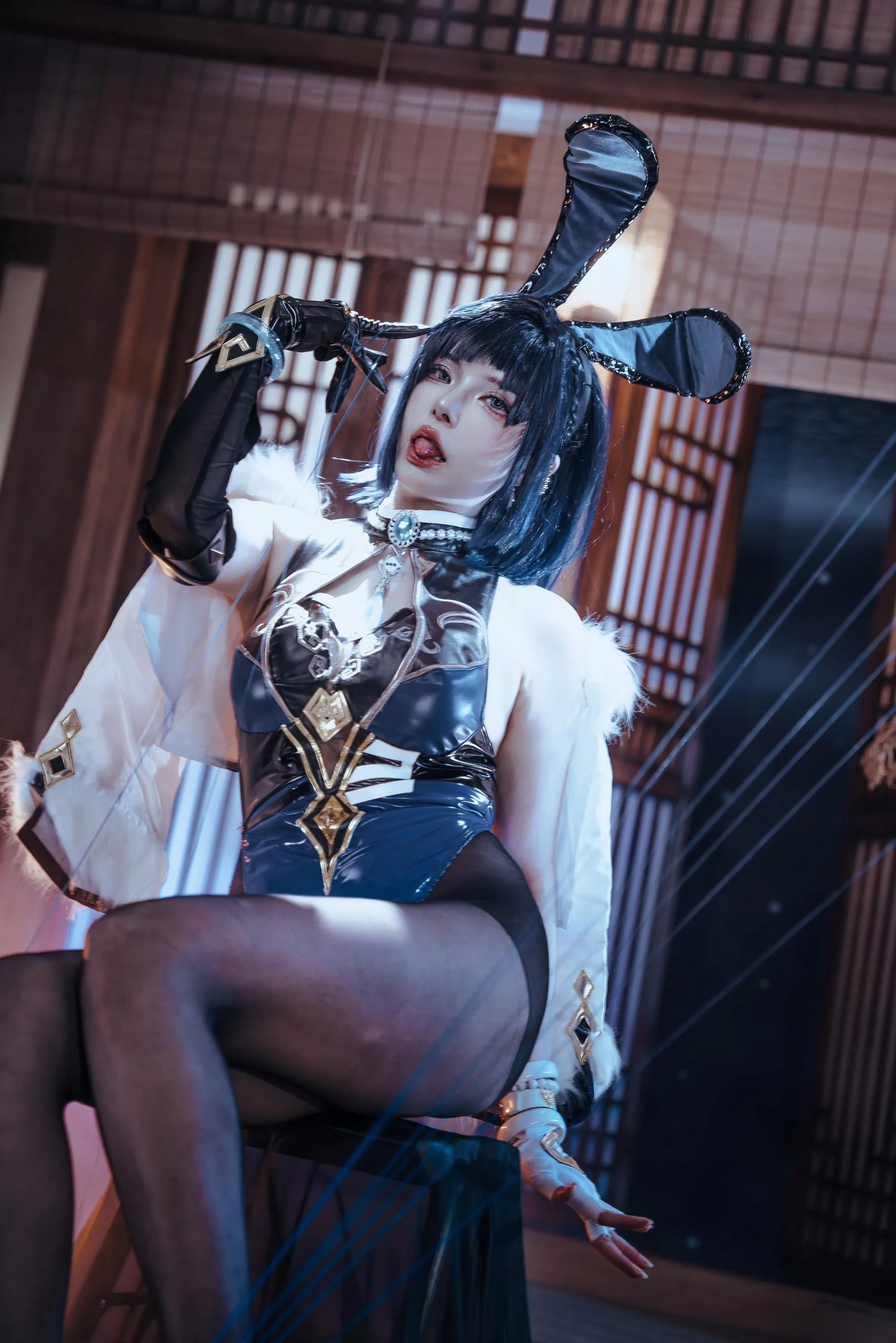 秋和柯基 – NO.105 夜兰 兔女郎 [92P]插图6